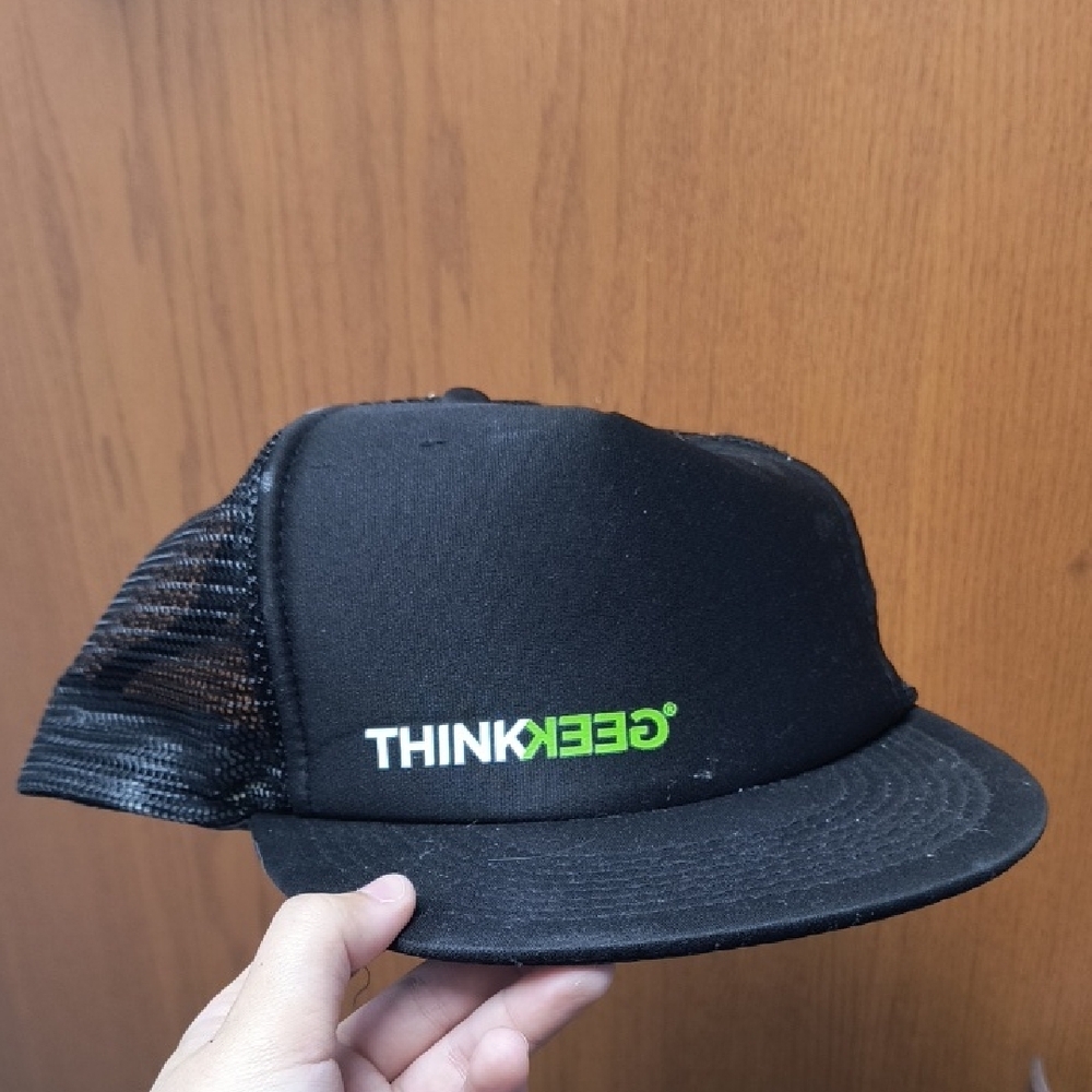 Black and Green Trucker Hat